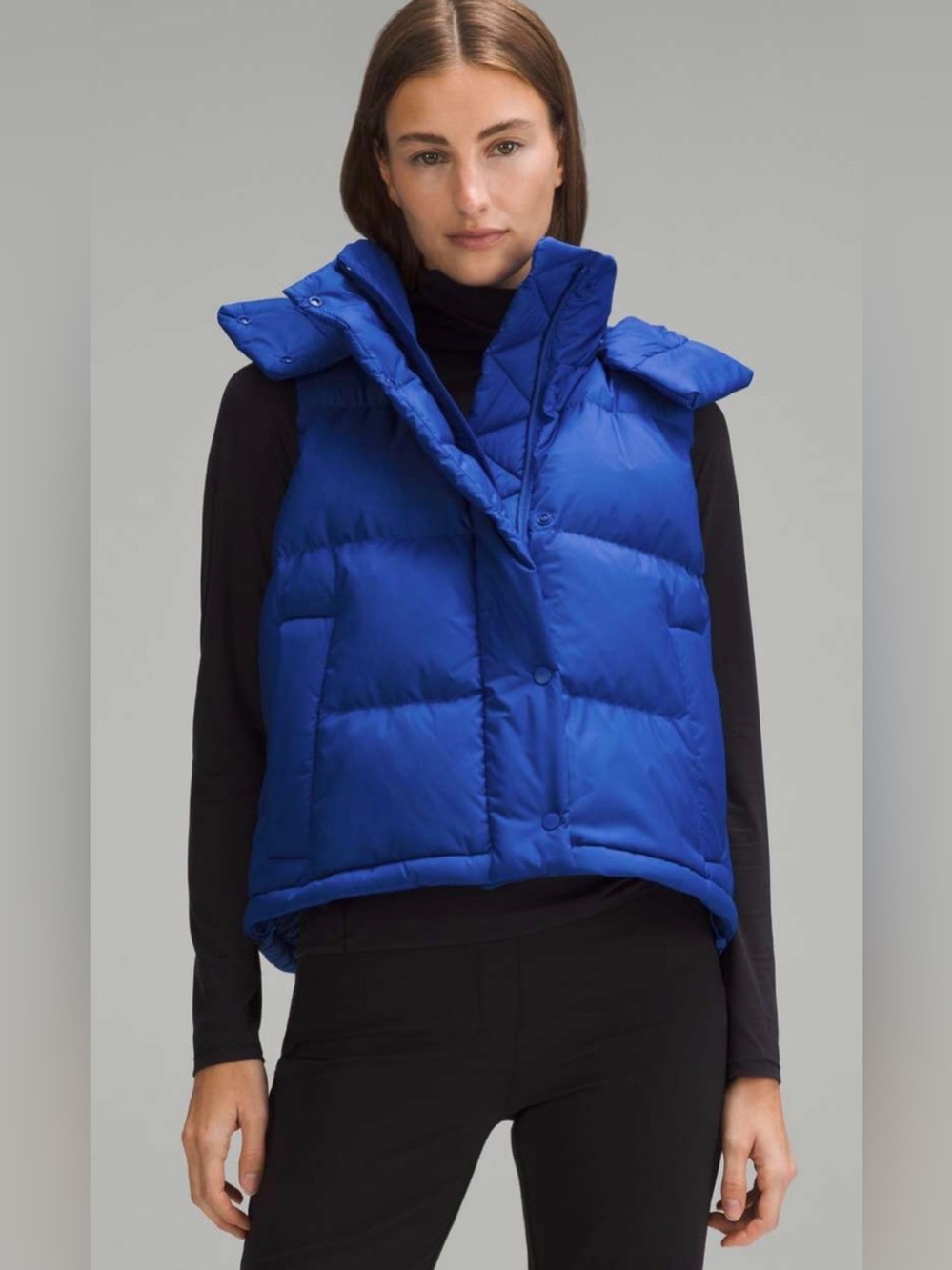 Lululemon Wunder Puff Blue Puffer Vest